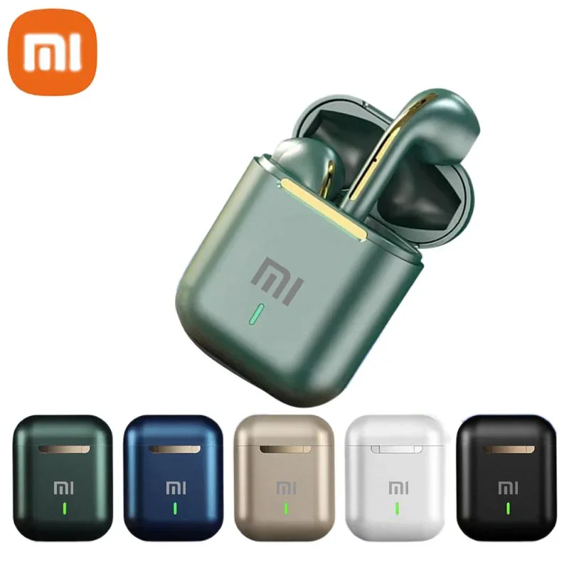Auriculares inalámbricos XIAOMI J18 originales, auriculares Bluetooth verdaderos para juegos deportivos estéreo, auriculares TWS en la oreja con micrófono táctil