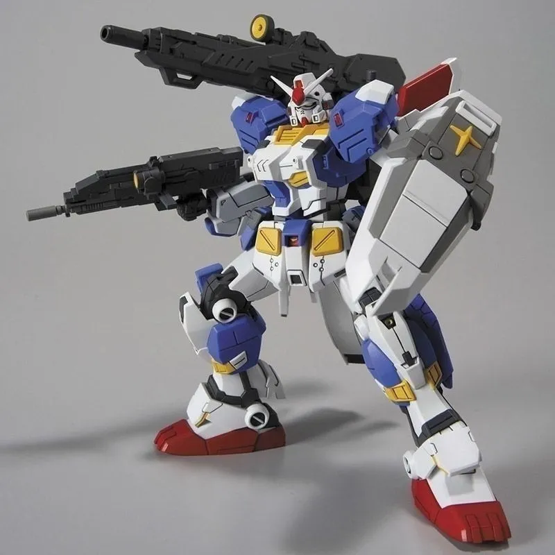 HG 1/144 FA-78-3 Full Armor 7th Mecha โมเดลคิท แอคชั่นฟิกเกอร์ ของสะสม ตกแต่งโต๊ะทำงาน ตุ๊กตา มาพร้อมชิ้นส่วนเอฟเฟกต์ปืน 2 ชิ้น