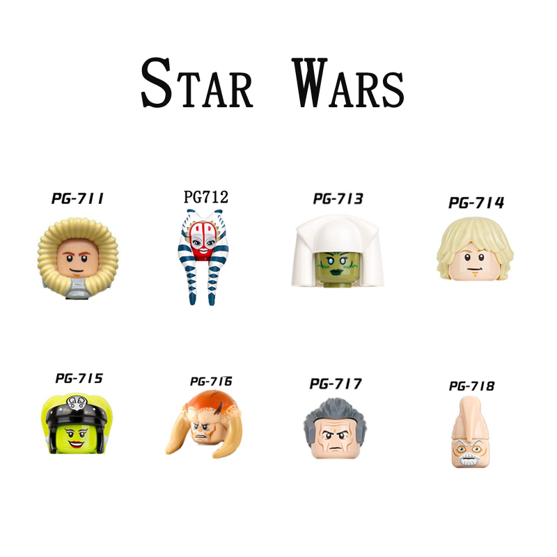 ビルディングブロック PG8051 レンガフィギュア置物 PG711 PG713 ミニアクション玩具フィギュア組立おもちゃ PG712 PG715