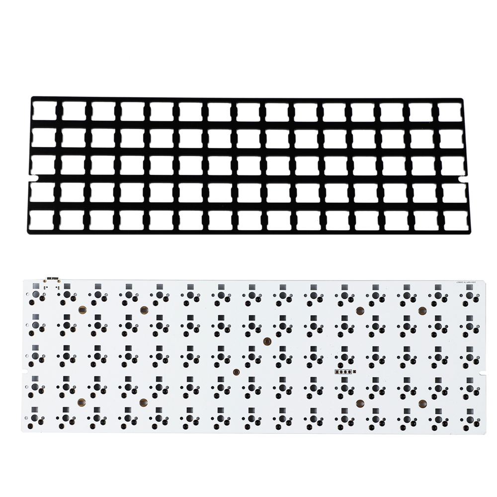 Placa de aluminio de repuesto Idobao X YMDK ID75 VIA Hotswap PCB para XD75