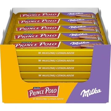 Prince Polo Wafelki MILKA XXL 45g 35szt