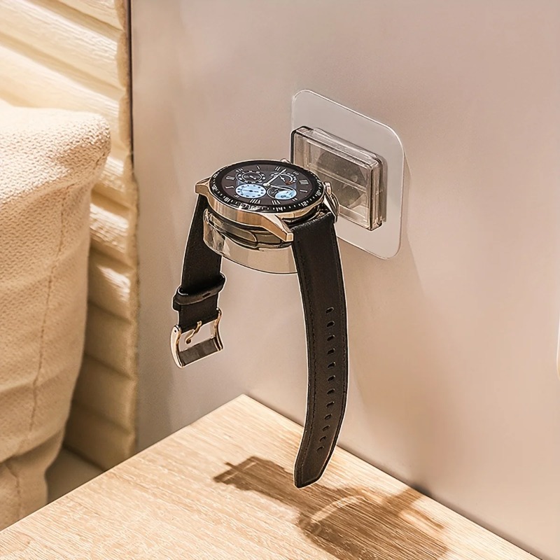 Wall-Mounted Watch Charging Stand Multi-Functional Watch Holder Placement & Storage Rack for Home Organization