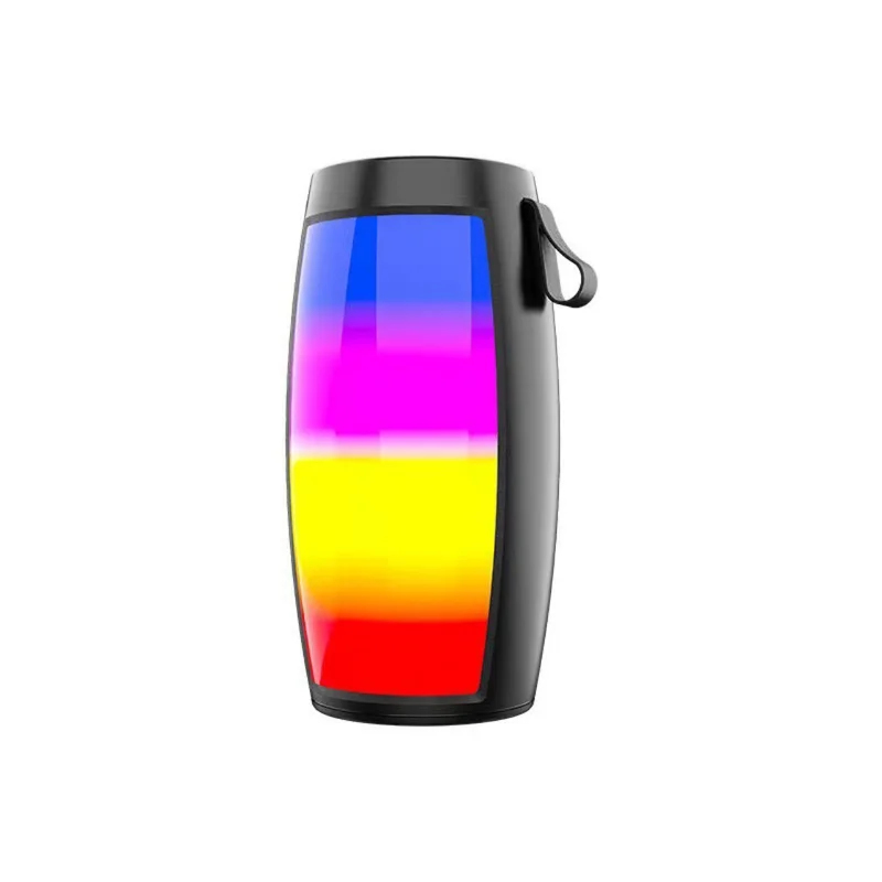 Haut-parleur portable sans fil Bluetooth, caisson de basses puissant, lumière LED, son stéréo, lecteur MP3 pour voiture, système audio