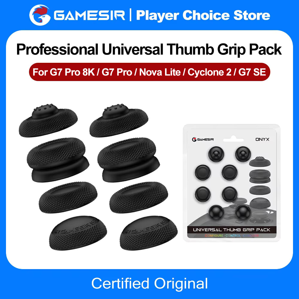 Capas de Joysticks GameSir para G7 PRO, G7 Pro 8K Cyclone 2, G7 SE, G8 Plus, Nova 2 Lite, Capas de Silicone Coloridas para Gamepads