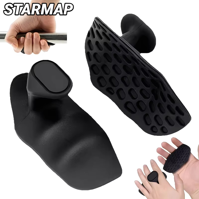 2 uds empuñaduras de levantamiento de pesas guantes de entrenamiento protección de manos Flexible para hombres mujeres gimnasio sin dedos Pull Up culturismo gimnasia