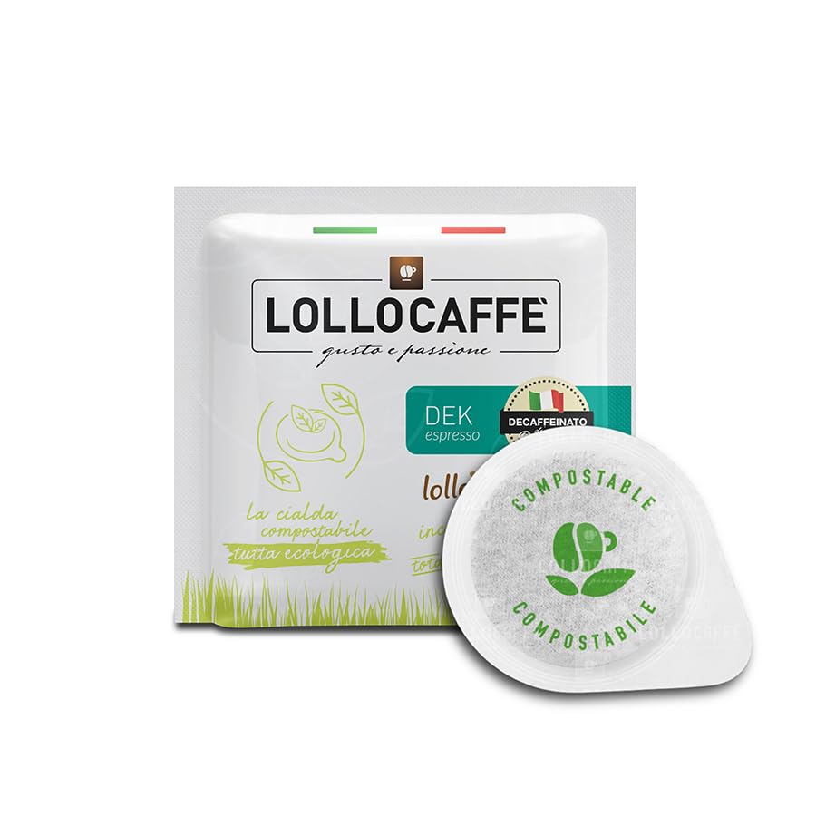 Cápsulas de Café Lollo Waffle Dek, Paquete de 150, Diámetro 44