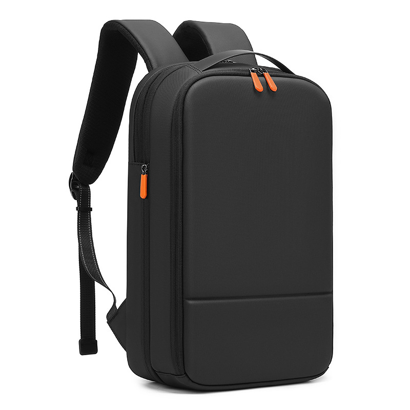 Męski plecak rozkładany, wodoodporny, smukły plecak na laptopa dla mężczyzn, minimalistyczny plecak biznesowy, zamek YKK z portem USB.