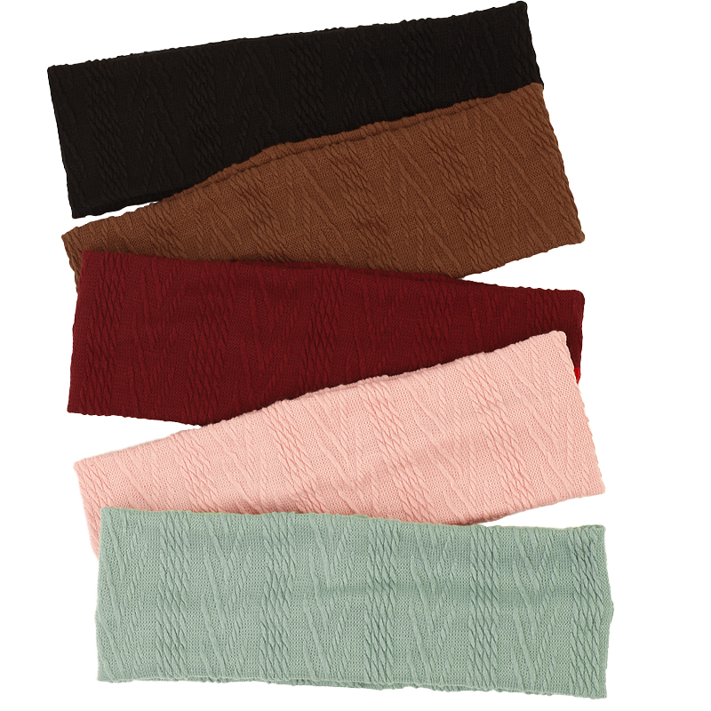 Geebro Женская стрелка с рисунком трикотажные повязки Slouchy Turban модная резинка для волос Эластичный Мягкий головной убор женские аксессуары для волос