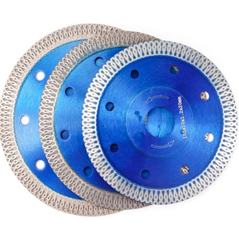 Hoja de sierra de diamante para azulejos de porcelana, herramientas eléctricas de mármol, granito, cerámica, hojas de disco de corte para amoladora angular, 105, 115 y 125mm, 1 ud.