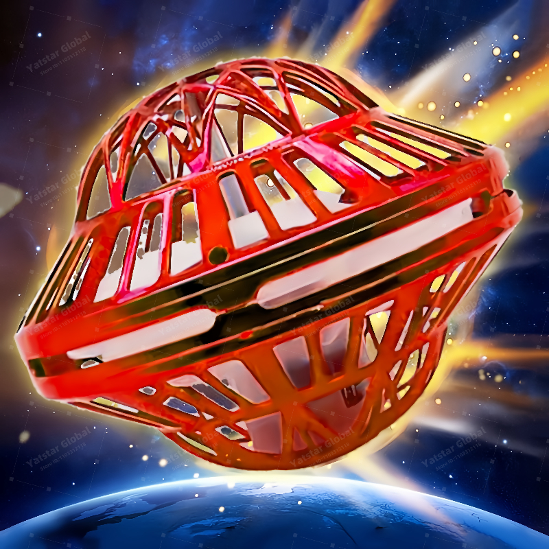Fliegender Spinnerball Bumerang Spielzeug 360° ° Rotierende Magie mit LED-Leuchten, Drohne, Schwebeball, Stressabbau, Zappelspielzeug, Kinder, Familiengeschenk
