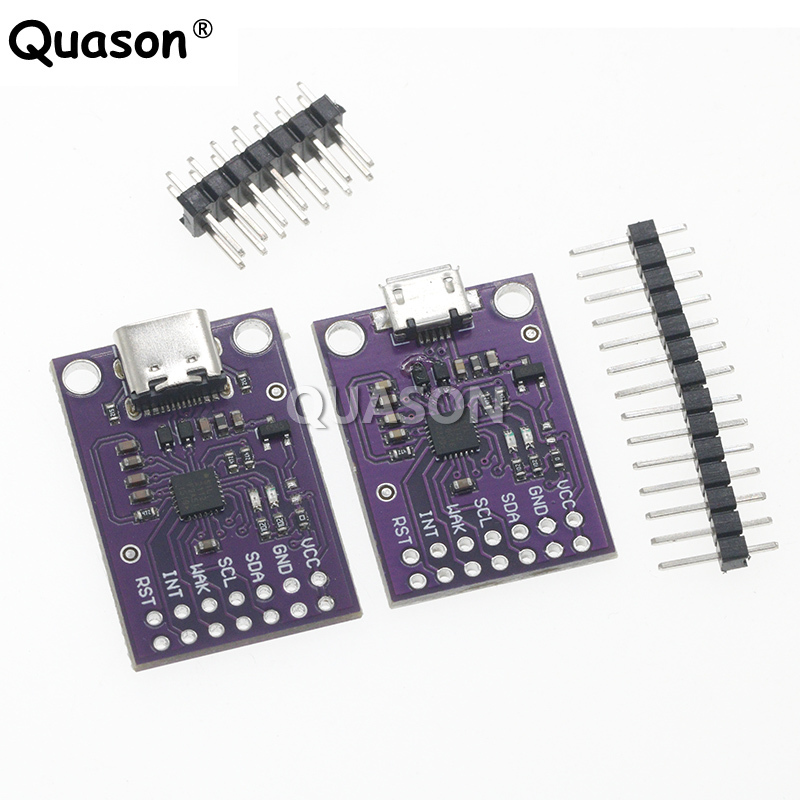 Placa de depuración CP2112, módulo de comunicación USB a SMBus I2C, Kit de evaluación MicroUSB 2112 2,0 para módulo de Sensor CCS811 para arduino