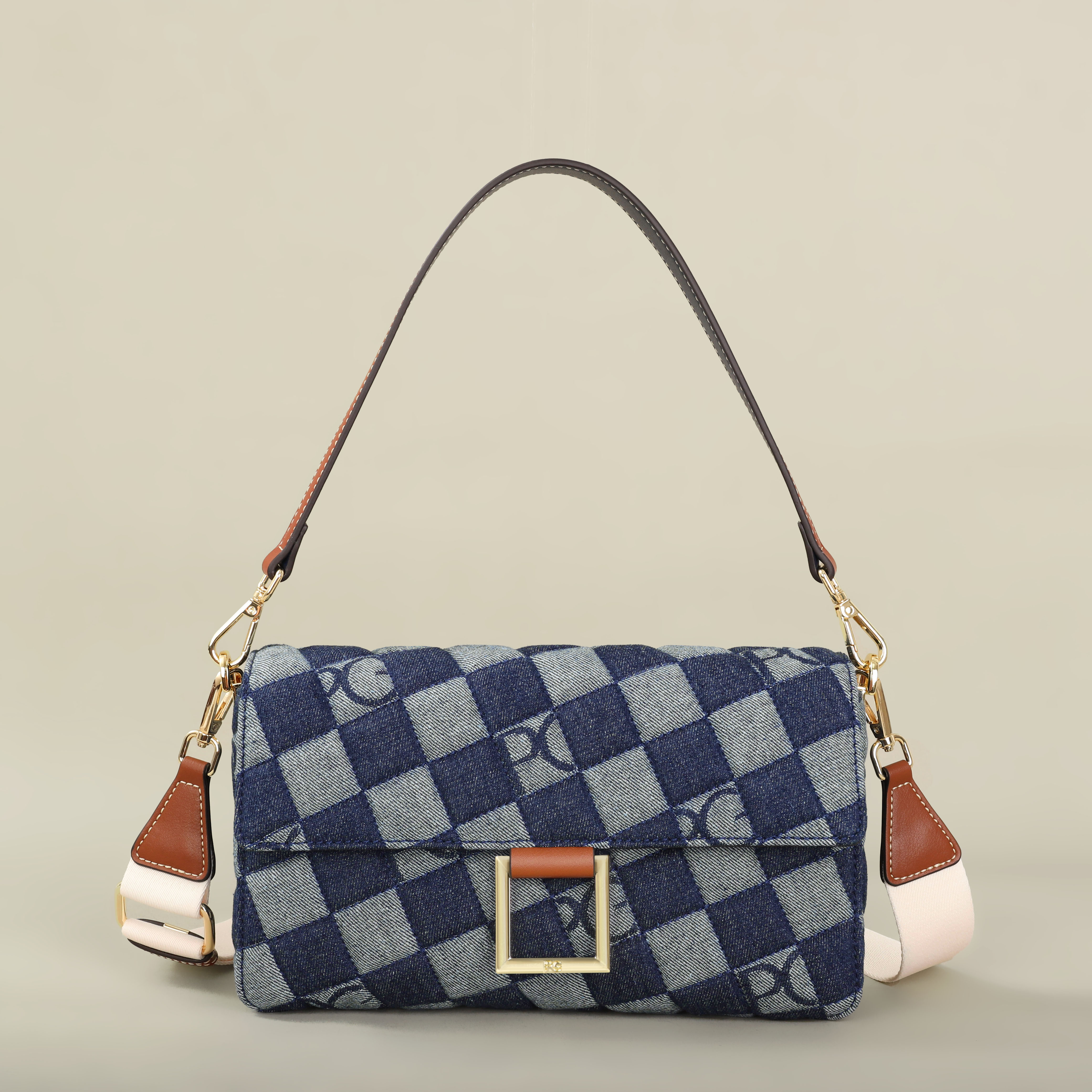 PATSY PG GARIS 2026 Dames schoudertas in Latijns-Amerikaanse stijl Nieuw cowboy-splicing ontwerp Geschikt voor alle seizoenen Crossbody tas