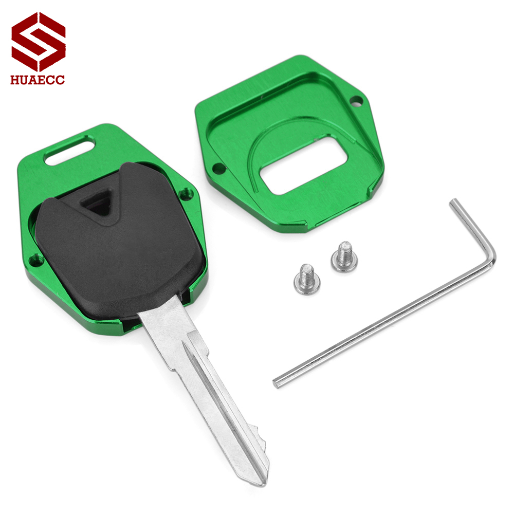 Coque de protection pour clé de moto CNC, coque de décoration pour Kawasaki Ninja 250, 250R, 300, 600, Ninalban650, ZX250R
