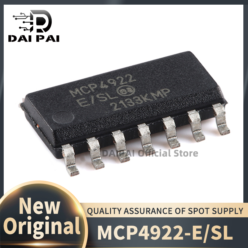 (10 stks/partij) 100% Nieuwe originele MCP4922-E/SL MCP4922 SOP14 Chipset