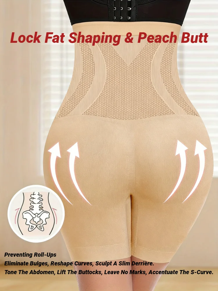 New Unique Fiber Restoration Shaper Tummy Control Shapewear Thigh Slimming Waist Trainer Underwear For Women Bodyshaper Panties
