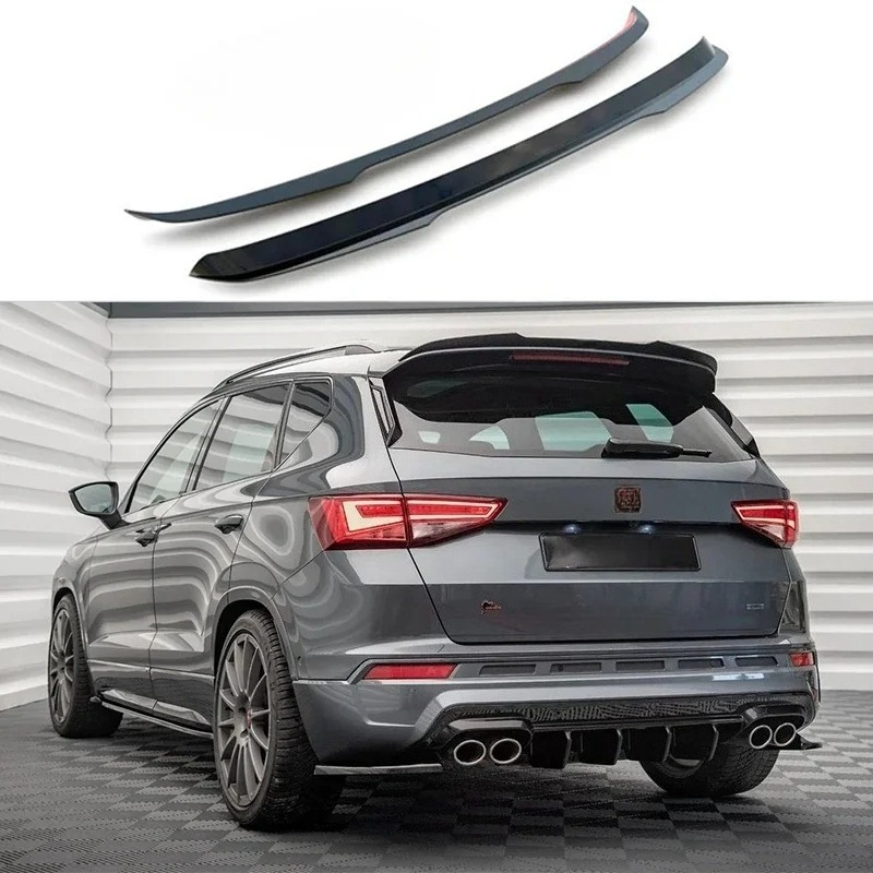 Крышка спойлера в стиле MAXTON для Seat Cupra Ateca 2018-2024, автомобильный задний багажник, крыша, спойлер, крыло, заднее хвостовое крыло, Bodykit Tuning