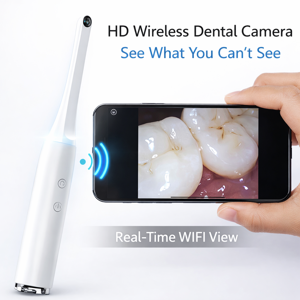 Cámara Endoscópica Inalámbrica para el Cuidado de la Piel del Oído, Visualización Visual, HD 720P, 2 Megapíxeles, Herramienta de Cuidado en el Hogar