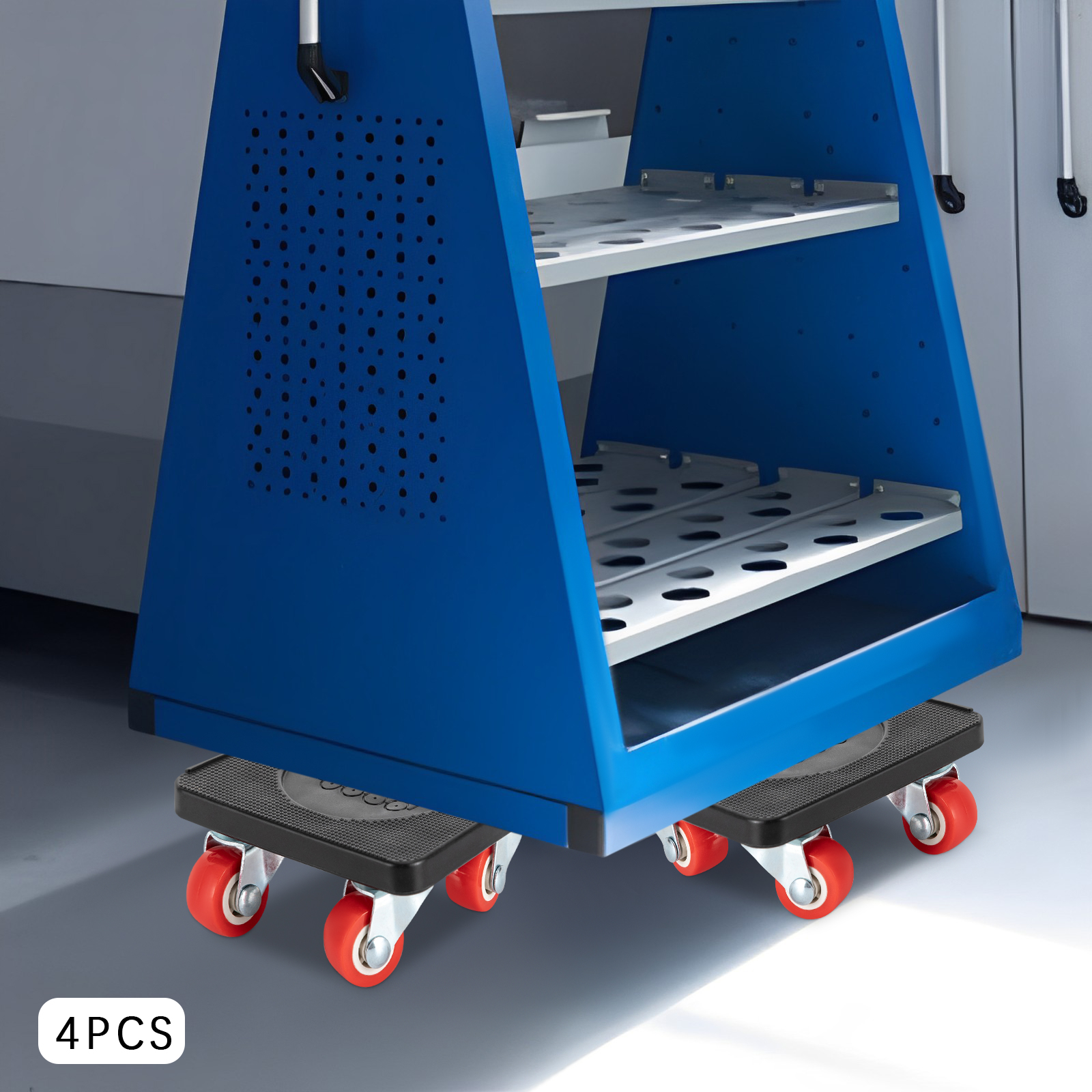 4 Alat Penggeser Furnitur Pengangkat Pindahan Rumah Roda Penggerak Kit Pengangkat