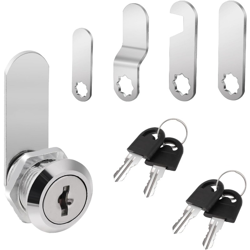 16/20/25/30Mm Cam Lock Set Lade Kast Lock Mailbox Opbergkast Cam Lock Kast Deurslot Met Twee Sleutels