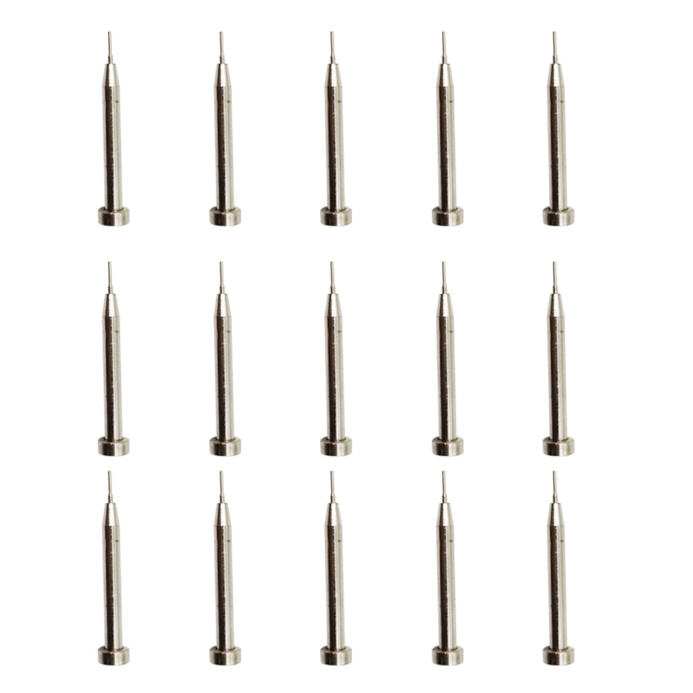 15 Pz/lotto Cinturino In Acciaio Inox Link Pin Remover Strumento 0.8mm 0.9mm Puncher Spille Parti Per Il cinturino Regolare Rimozione strumenti