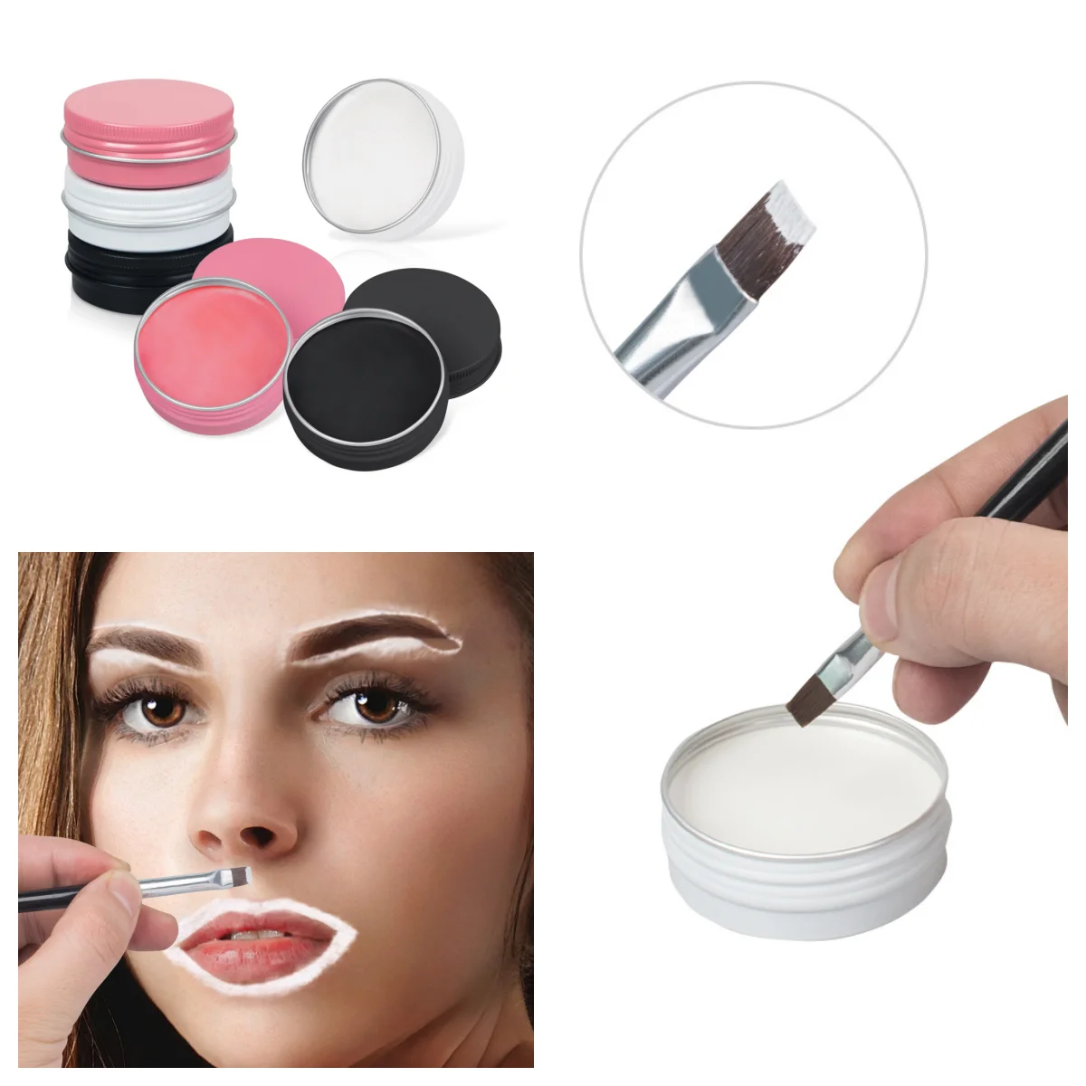 Pâte de tatouage pour sourcils, Microblading, marqueur pour sourcils, maquillage Permanent, pâte de cartographie, outil en forme de lèvre, accessoire de tatouage PMU, 1 pièces