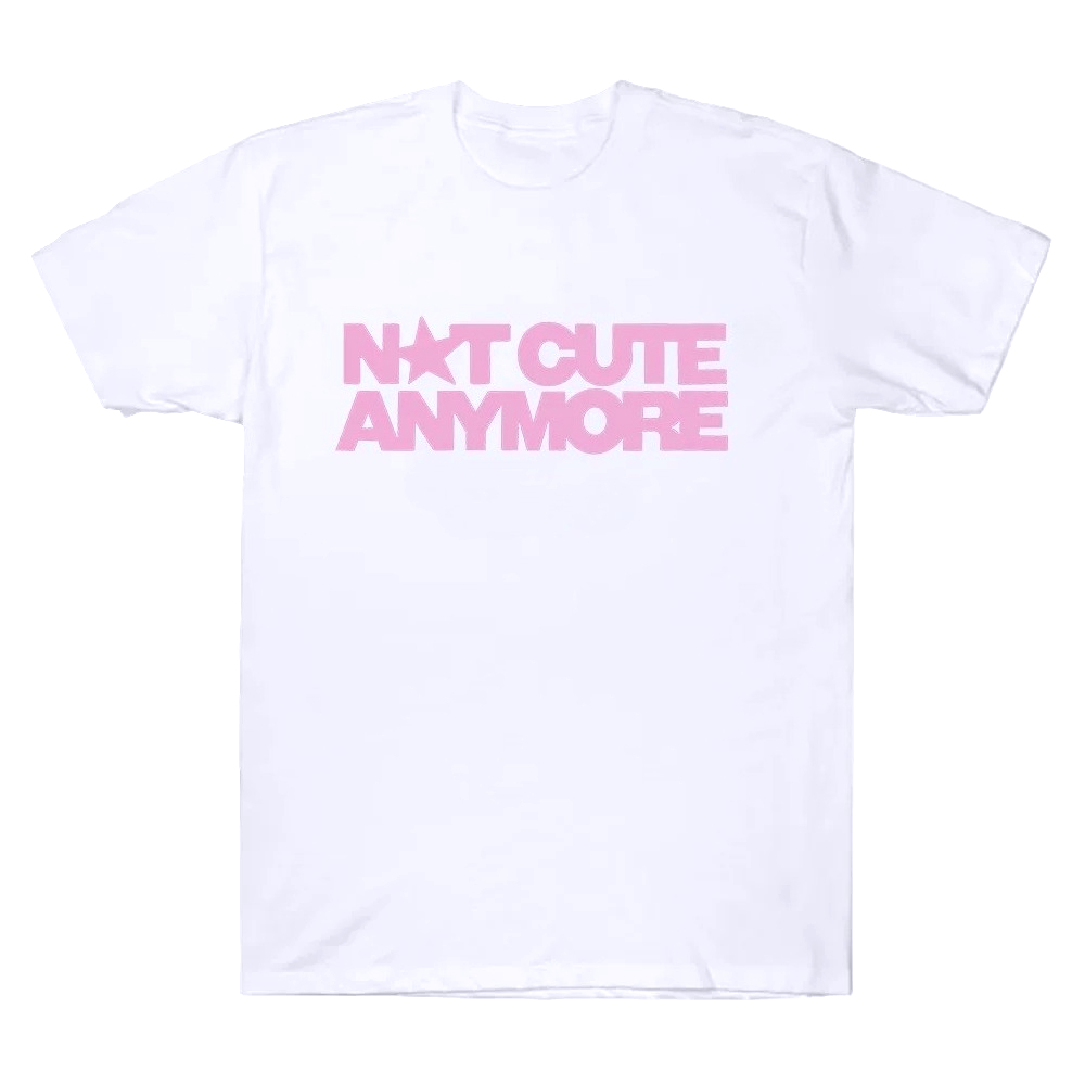 Non carino più magliette Ragazza Band T-shirt Moda coreana Estate Donna Uomo Manica corta Casual Divertente Estate Y2K Tee Tops