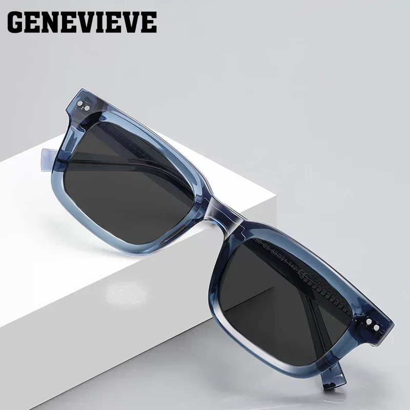 GENEVIEVE การออกแบบที่เรียบง่ายแบบคลาสสิกป้องกันรังสียูวีแว่นกันแดดตามใบสั่งแพทย์แบบปรับแต่งได้แว่นกันแดดตามใบสั่งแพทย์แบบโพลาไรซ์ 2189