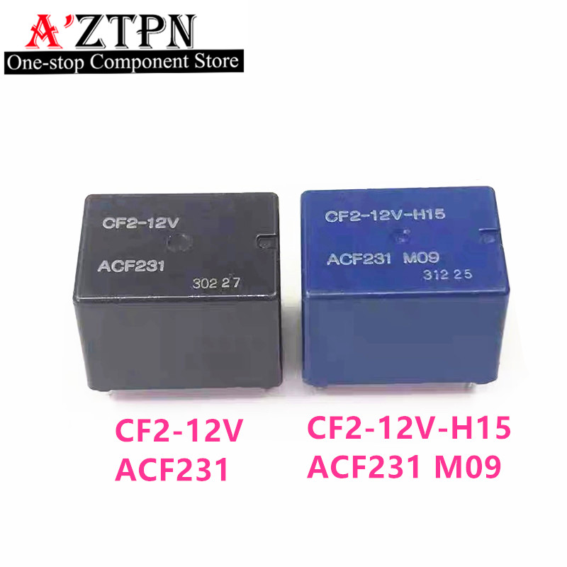 1 Uds 2 uds Original CF2-12V CF2-12V-H15 ACF231 relé automotriz
