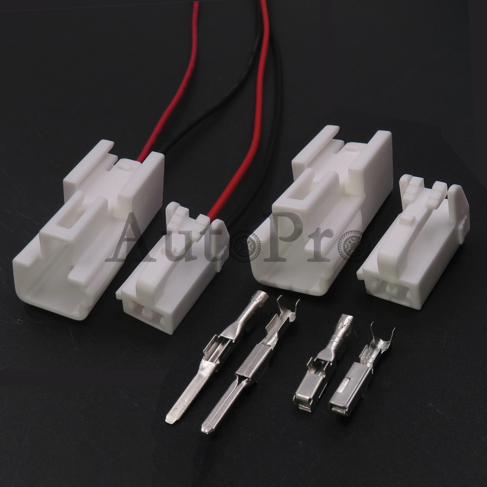 Conector de cable de luz de lectura para coche, Conector de 2 orificios MG651026 MG641029 para Toyota 6149-1251 7283-1020 90980-1247, 1 Juego