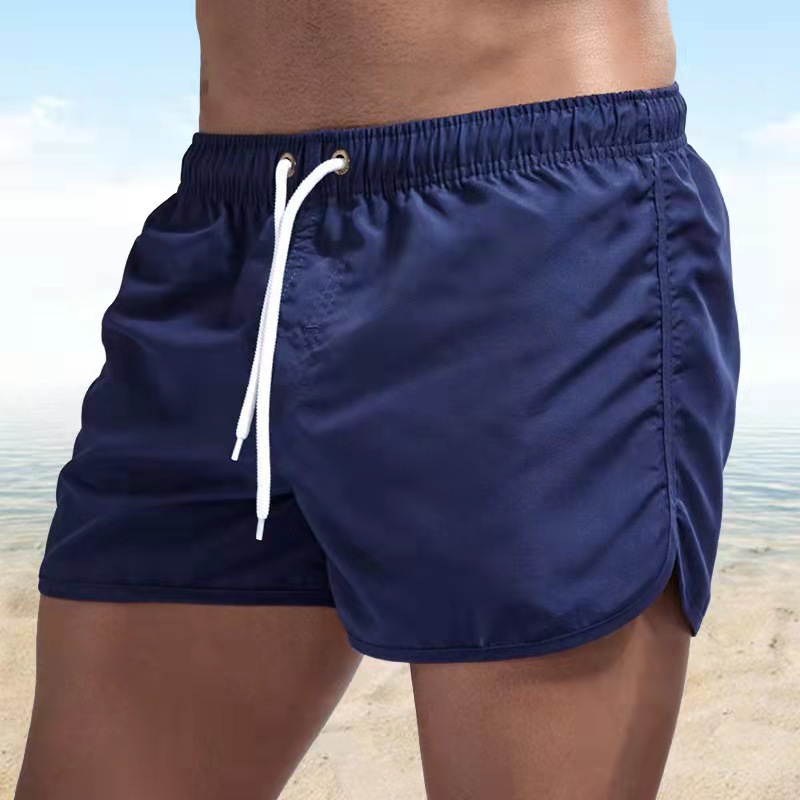 2025 nuevos bañadores para hombre, pantalones cortos de baño, pantalones cortos de secado rápido, traje de baño para nadar, surfear, playa, deportes acuáticos, verano
