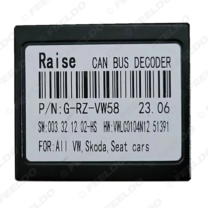 LEEWA 1PC samochodowy odtwarzacz multimedialny Radio CANBUS BOX dla Android Volkswagen RZ-VW58