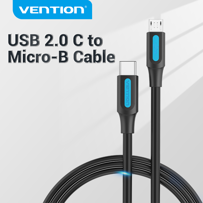 Vention Type C To Micro USB Cable Fast USB Type-c Adapter UNTUK Samsung Huawei Xiaomi MacBook Pro OTG Mobile Phone Micro USB Cable