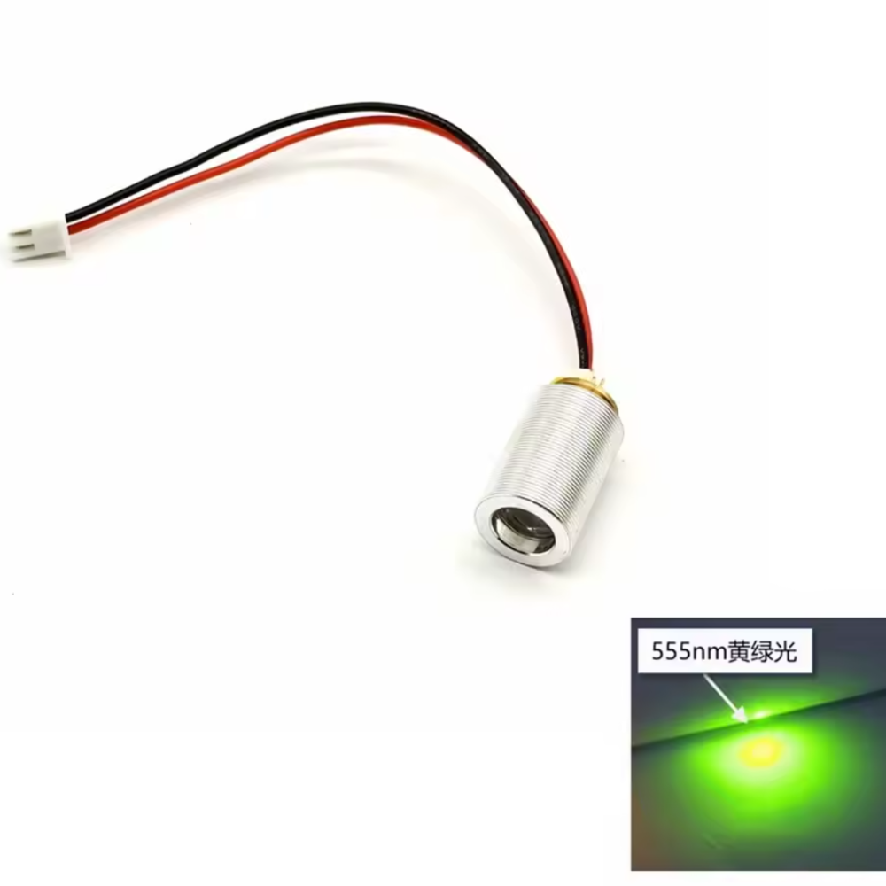 Module de diode laser à lumière verte jaune 571nm 10mw