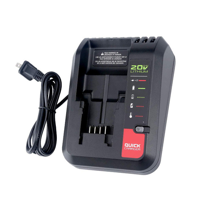 สำหรับแบล็คเด็ค 20v เครื่องชาร์จแบตเตอรี่ Li-Ion สำหรับพอร์เตอร์เคเบิล/สแตนลีย์ 10.8V 14.4V 18V PCC690L L2AFC FMC690L FMC688L 686L