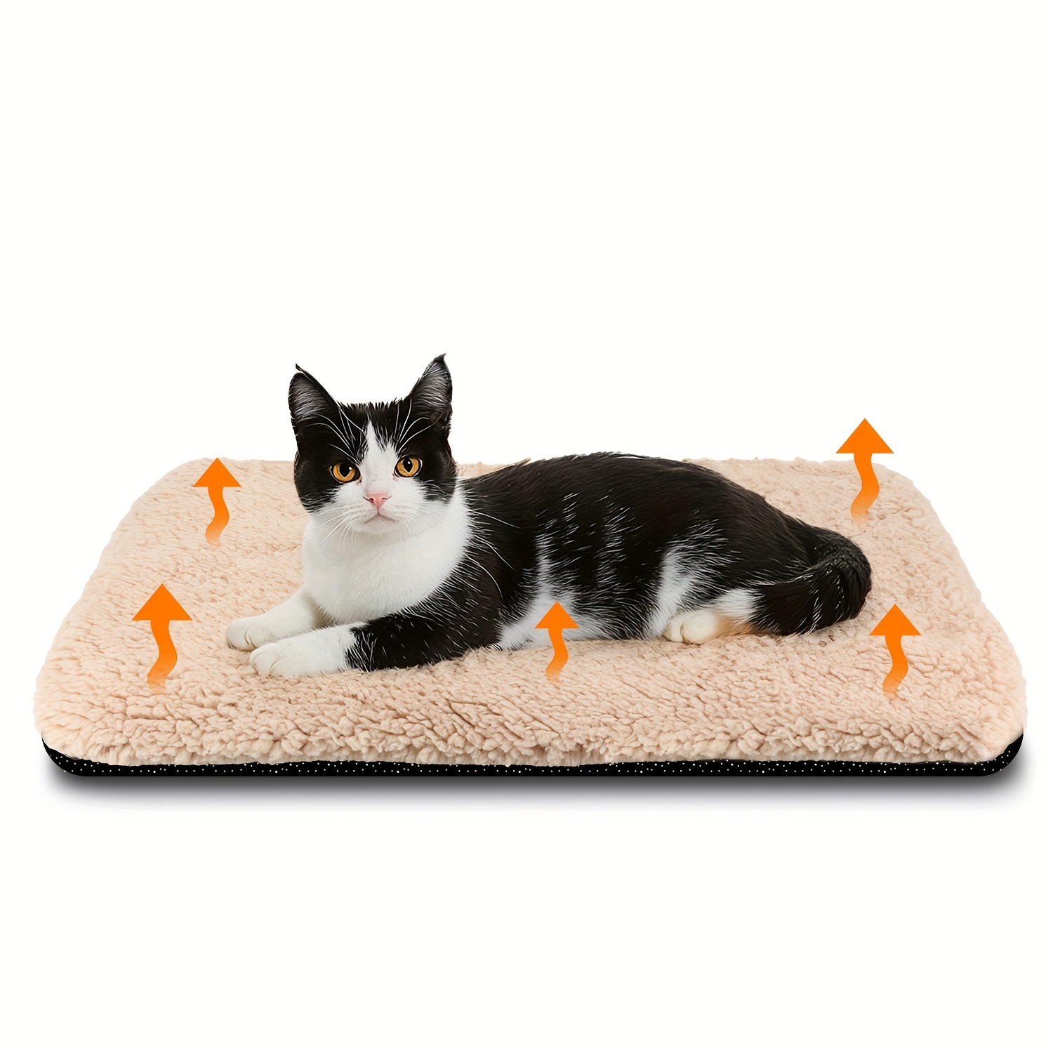 Alfombra Térmica Autocalentable para Mascotas, Colchoneta Térmica sin Electricidad, Antideslizante para Gatos y Perros, Alfombra Cálida de Invierno con Núcleo Reflectante de Calor