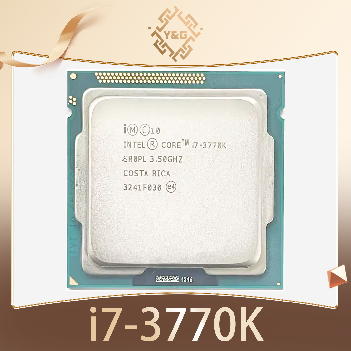 Processeur CPU Quad-Core Core i7-3770K i7 3770K 3,5 GHz 8M 77W LGA 1155