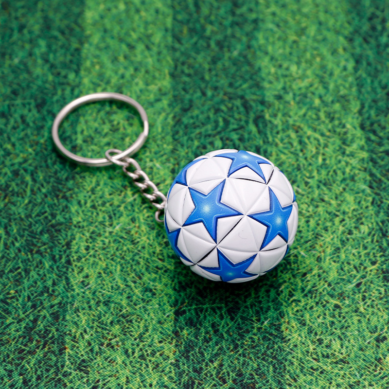 Porte-clés de Football, Souvenir de Fan, cadeau de fête, pendentif en forme de boule, cadeau d'événement scolaire, nouvelle collection