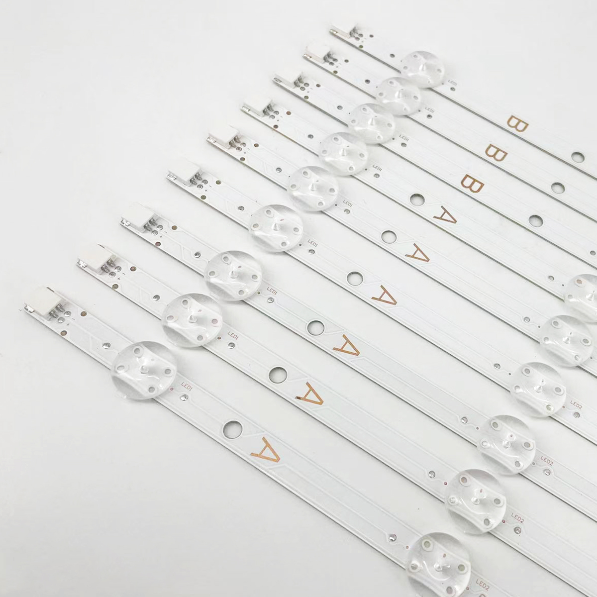 9 Stuks/Kit Led Bar Voor Toshiba 55v5863dg 55t6863db 55v5863da 55vl3a6 55ud8400 Tx55gxw584 55hk25t74u L55ue19 Svv550aq9 A B