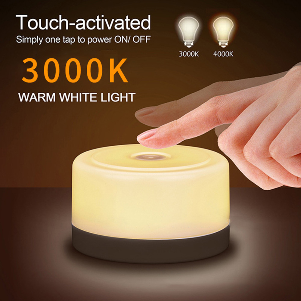 Drahtlose LED Nachtlicht wiederauf ladbare Nachttisch lampe Touch Dimmen Baby Kinderzimmer Licht Schlafzimmer Atmosphäre Licht LED Pat Licht