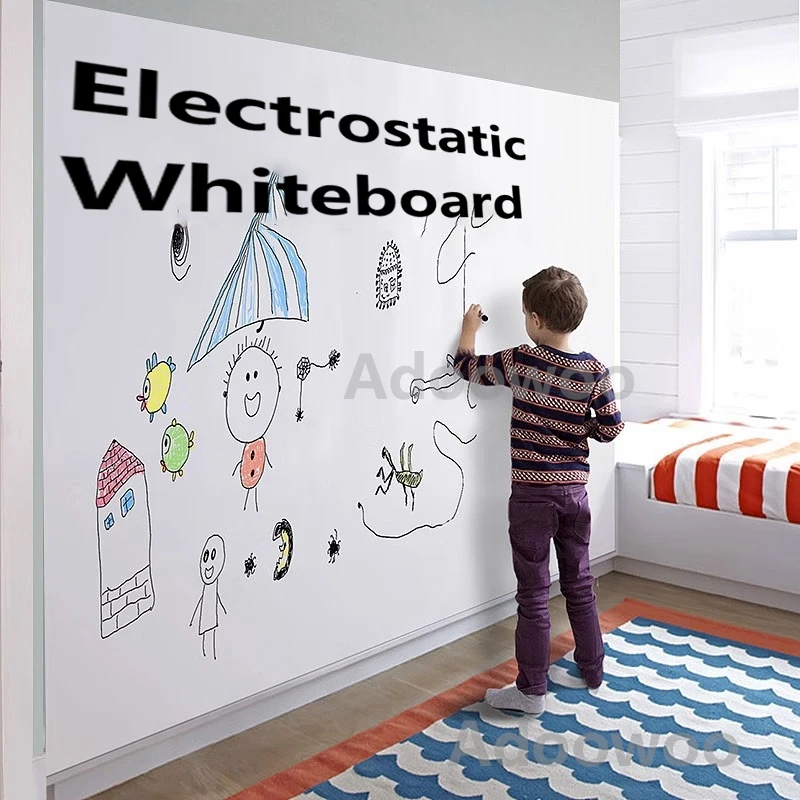 DIY Rollenpapier Graffiti Scroll Whiteboard Wandaufkleber Malerei Zeichnung Frühes Lernspielzeug Keine Schäden an der Wand Leicht zu reinigen