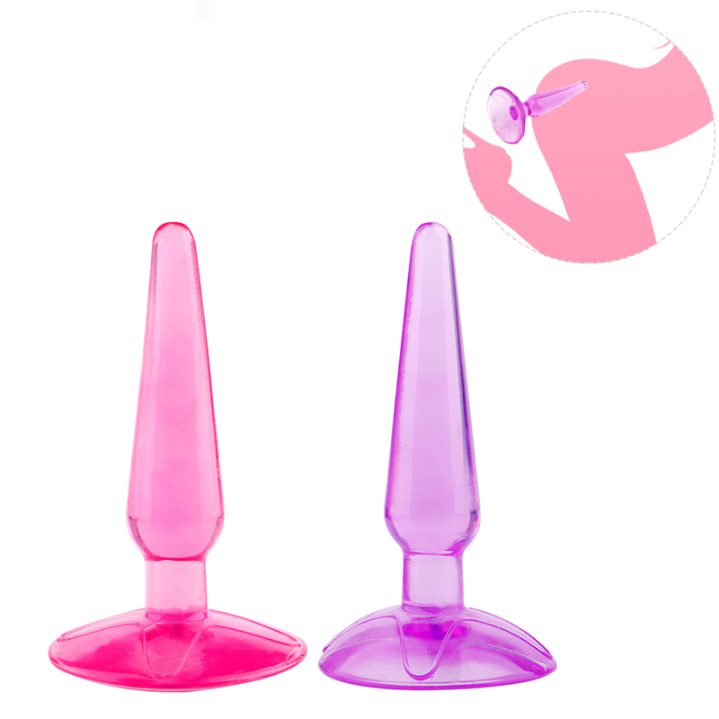Tapón Anal de gelatina para hombres y mujeres, estimulador Anal, masaje de próstata, juguetes sexuales para Gay, productos eróticos Bdsm
