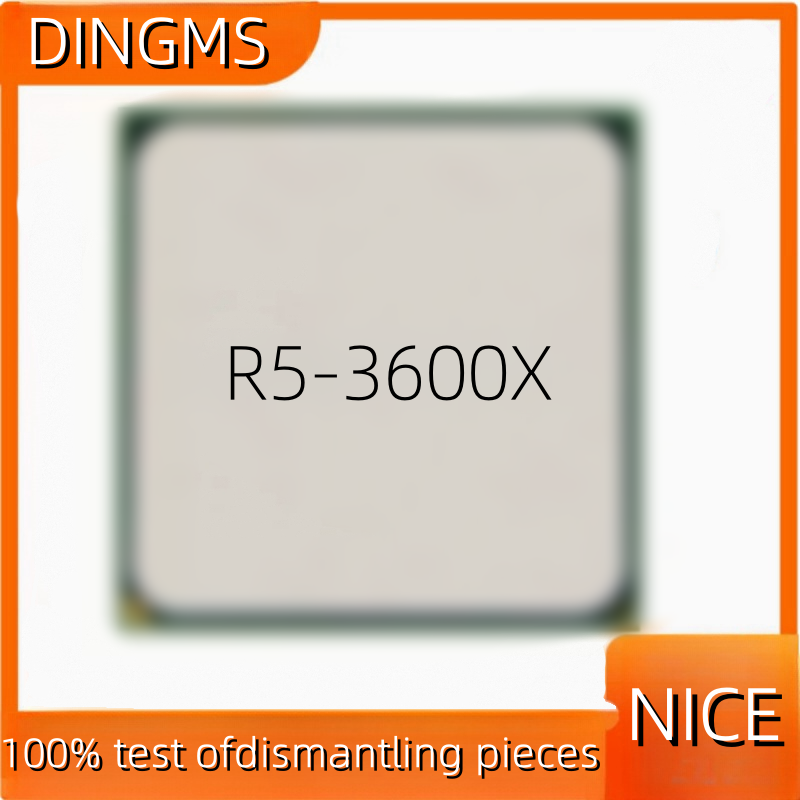 Процессор Ryzen 5 3600X R5 3600X, 3,8 ГГц, шесть ядер, двенадцать потоков, 7 нм, 95 Вт, L3 = 32 МБ, 100-000000022, сокет AM4