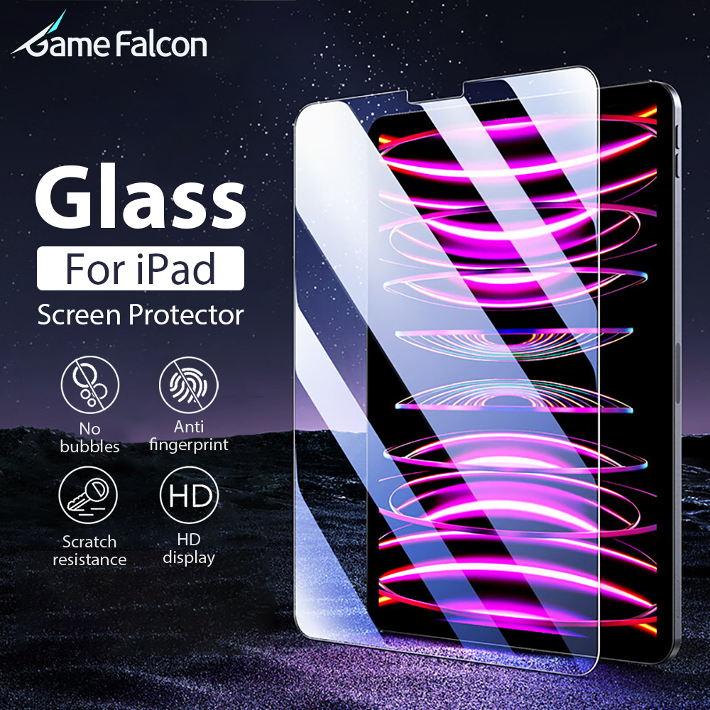 Protector de pantalla de vidrio templado para Ipad Pro 13 11th M5 M4 2025 12,9 A16 Air 11 5 4 M3 M2 10 9th 10th Generación Mini 7 6