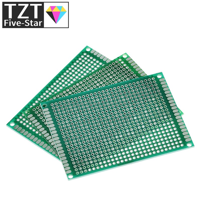 1/3/5PCS 6*8 6X8cm Dubbelzijdig Prototype Plaat Broodplank TZT Universele printplaat