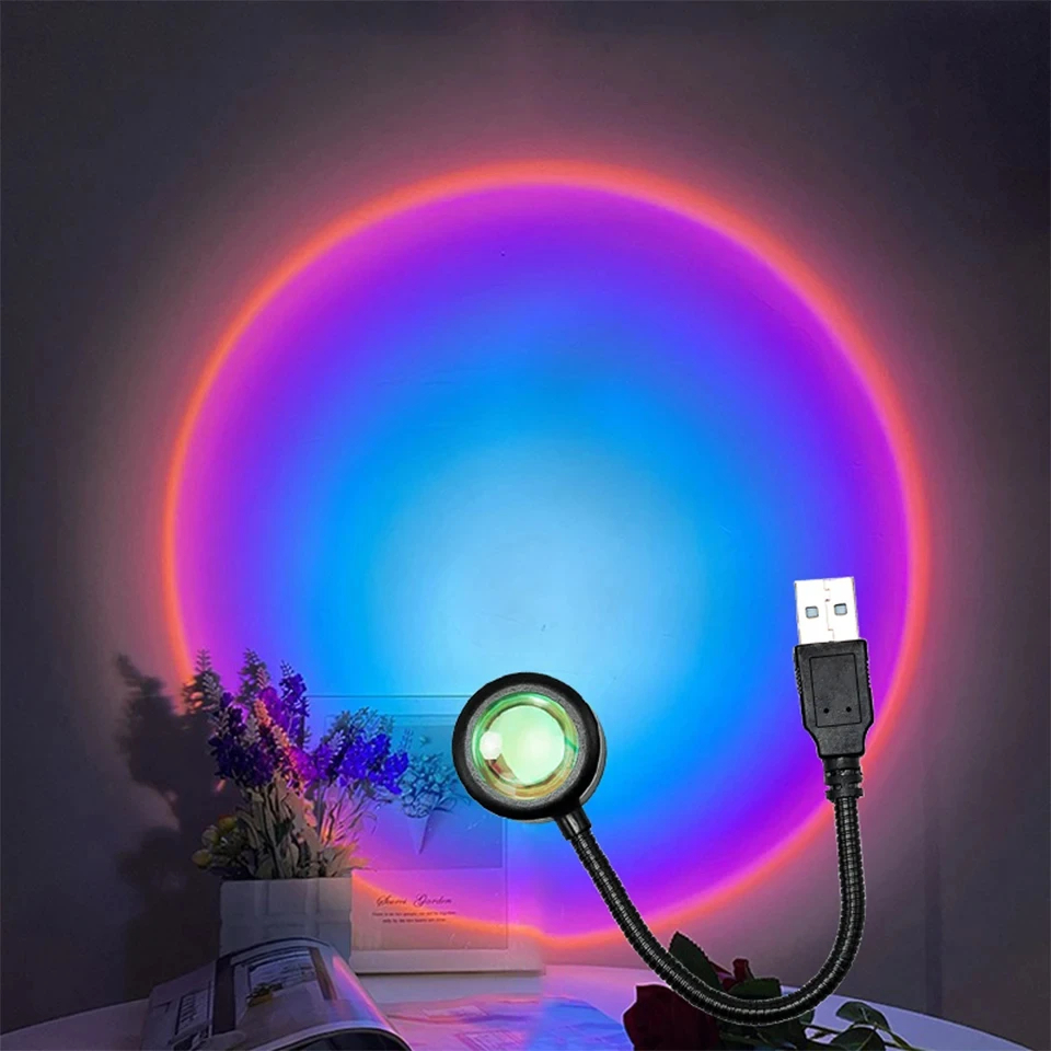 Luz de atmosfera fotográfica de sala USB