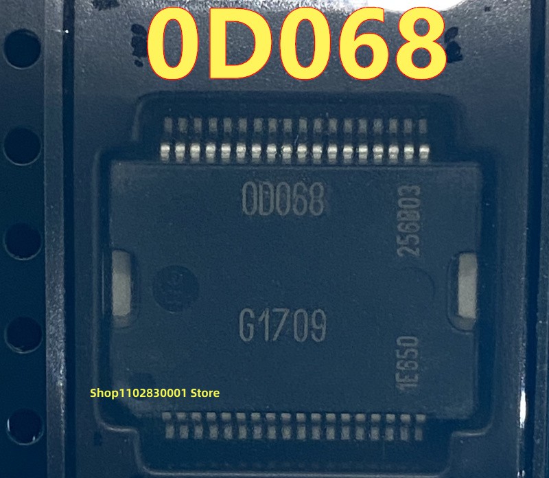 5 STKS 0D068 00068 QFP Brandstofinjectie Drive Auto Computer Board Kwetsbare Kern IC Chip 100% Goed Op Voorraad