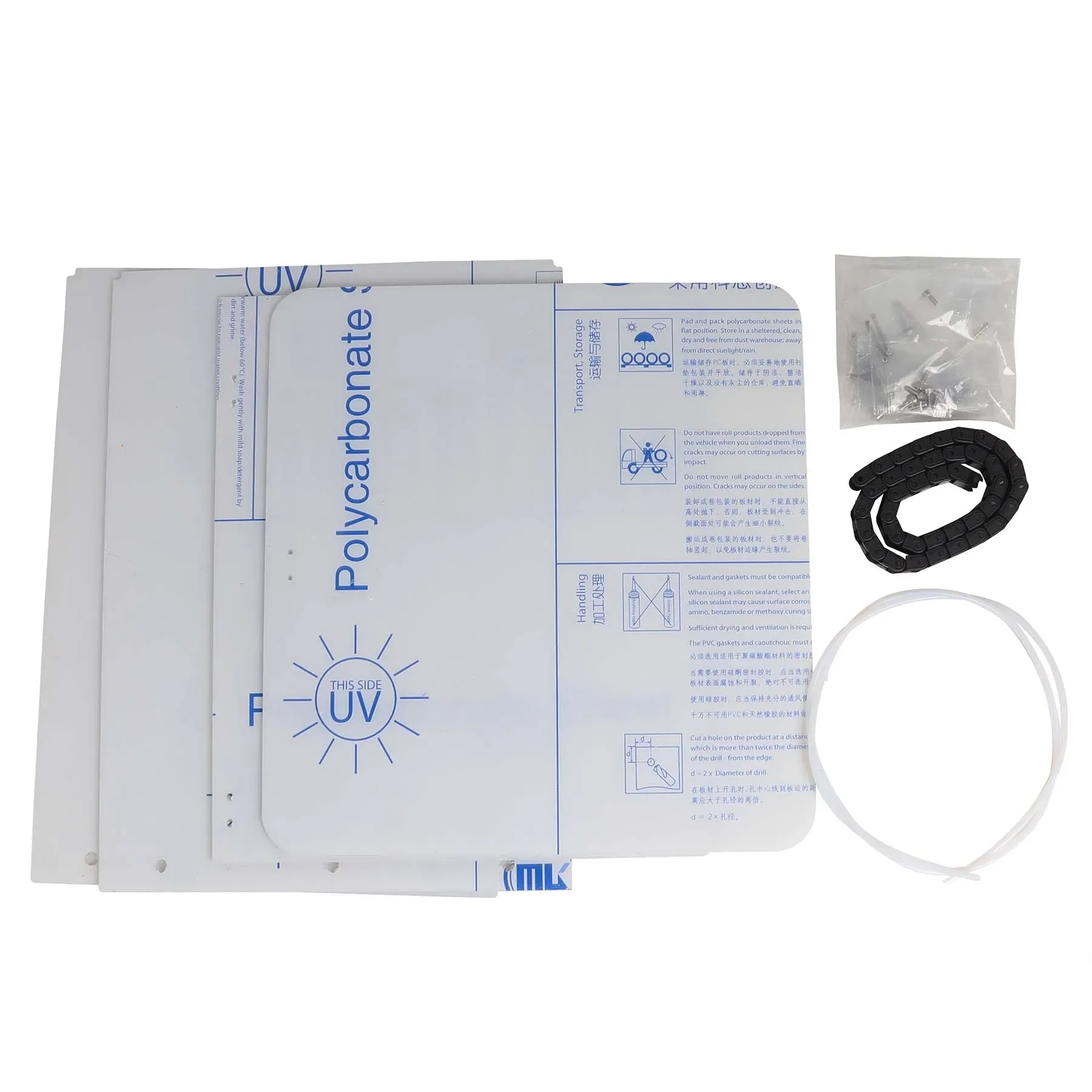 Flashforge Adventurer 5M AD5M 3D-принтер DIY Комплект корпусной панели Прозрачный поликарбонатный лист ПК 3 мм