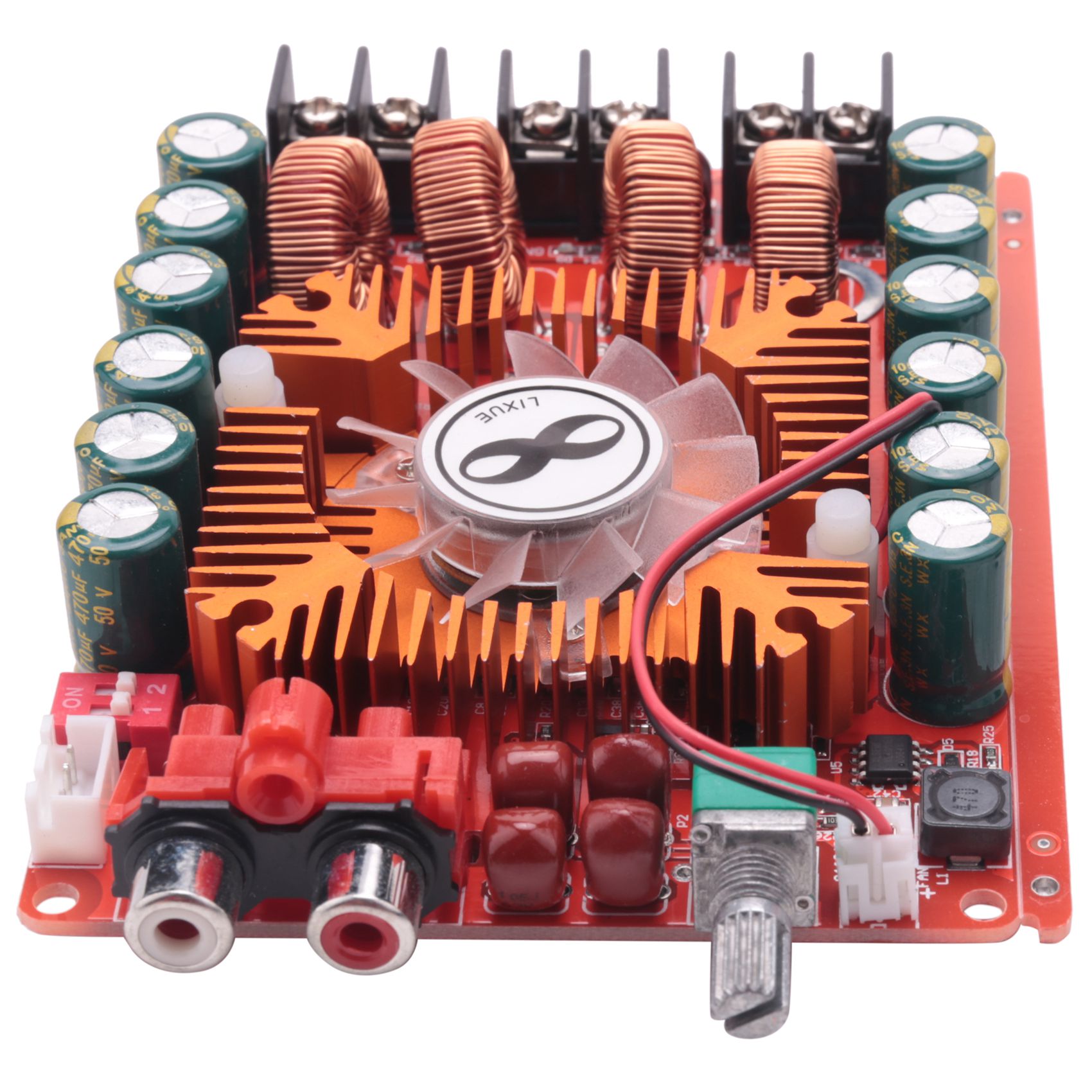 Placa amplificadora de audio de doble canal TDA7498E 2X160W, compatible con modo BTL 1X220W de un solo canal, módulo amplificador de potencia estéreo Digital DC 24V