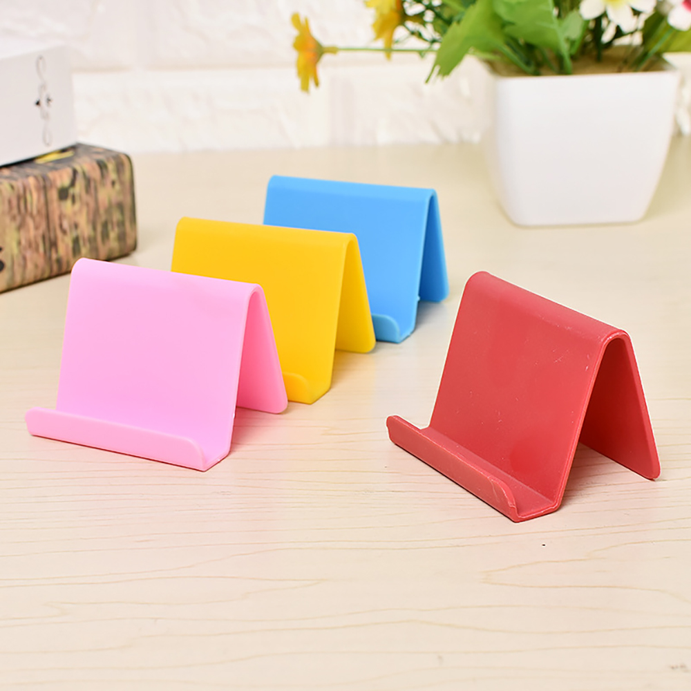 Soporte Universal Portátil para Teléfono, Mini Soporte Flexible para Celular, Base de Plástico Práctica y Moderna