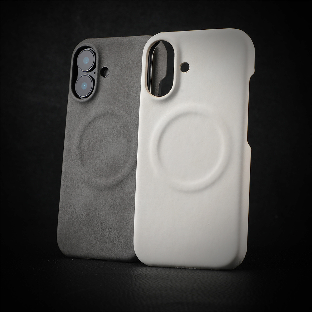 Magnetyczne etui na telefon z owczej skóry biznesowej do iPhone 17 Air 12 13 14 15 16 Pro Max, luksusowe, jednokolorowe, odporne na wstrząsy, twarde etui.